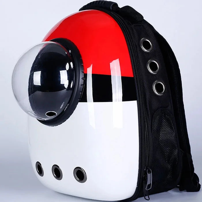 Space Capsule Pet Backpack – Astronaut Bubble Carrier for Cats