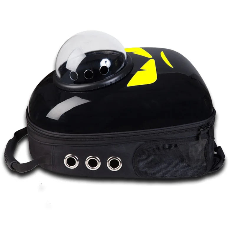 Space Capsule Pet Backpack – Astronaut Bubble Carrier for Cats