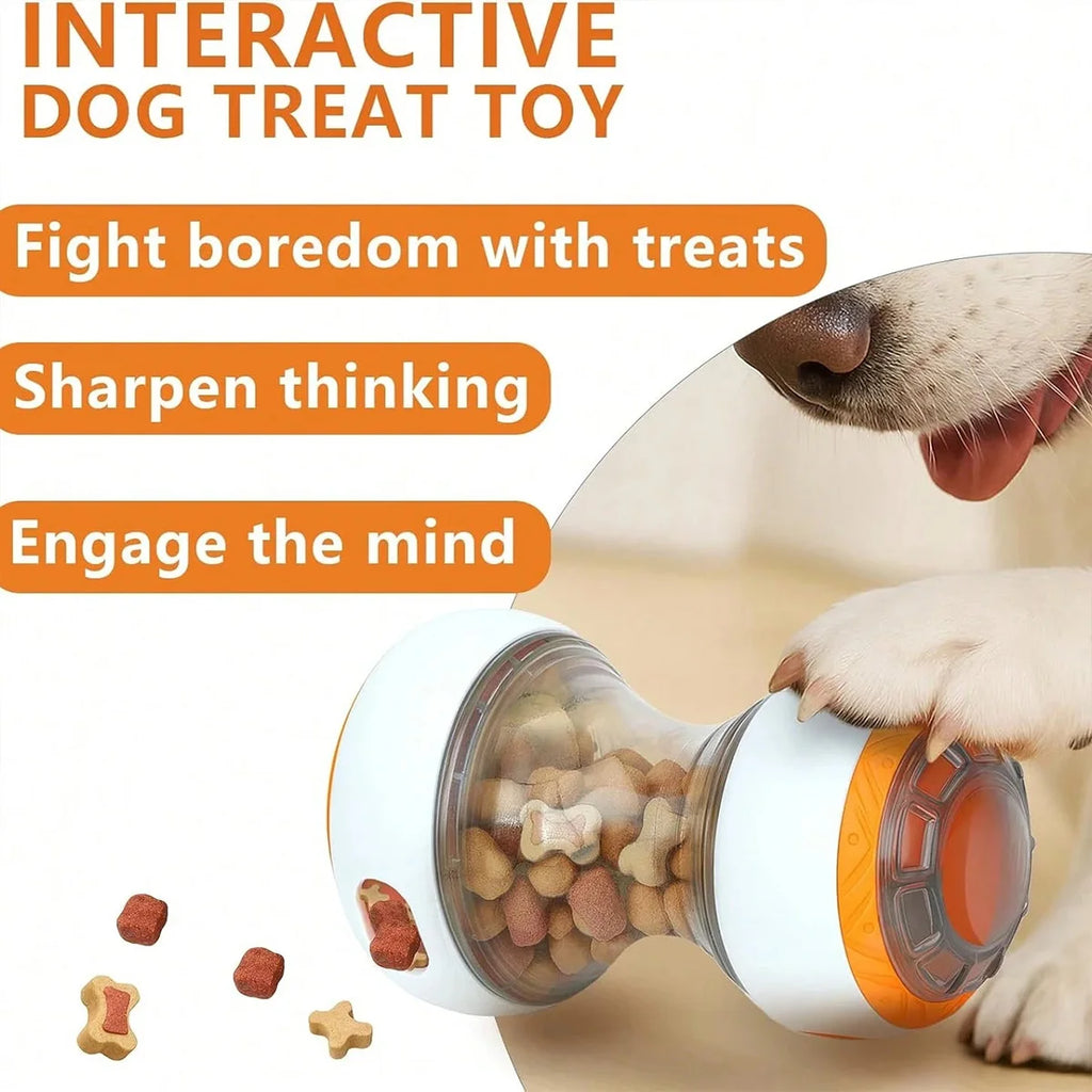 Interactive Dog Treat Dispenser Toy
