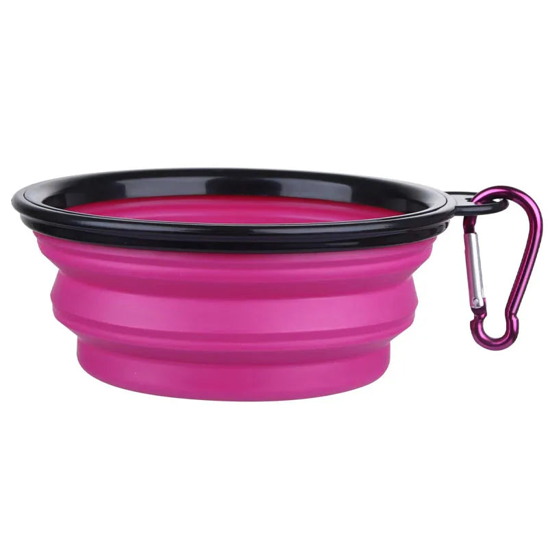 Portable Pet Food & Water Bowl