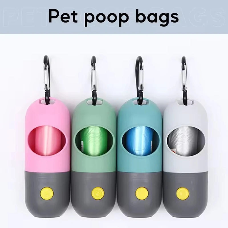 LED Poop Bag Holder