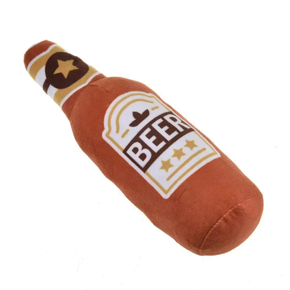 Dog Toy Beer Bottle
