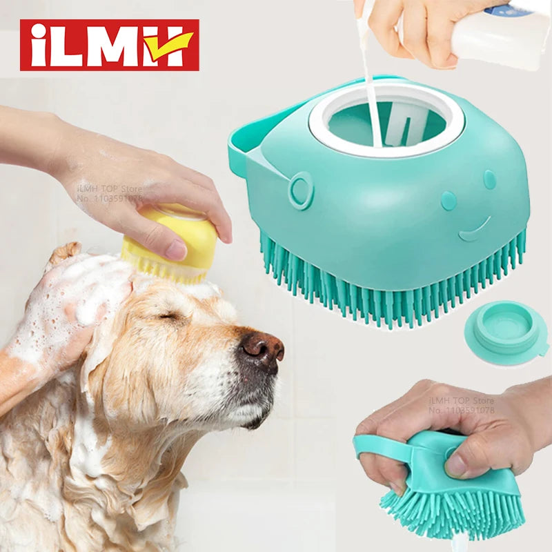 Pet Bath Brush for Dogs and Cats