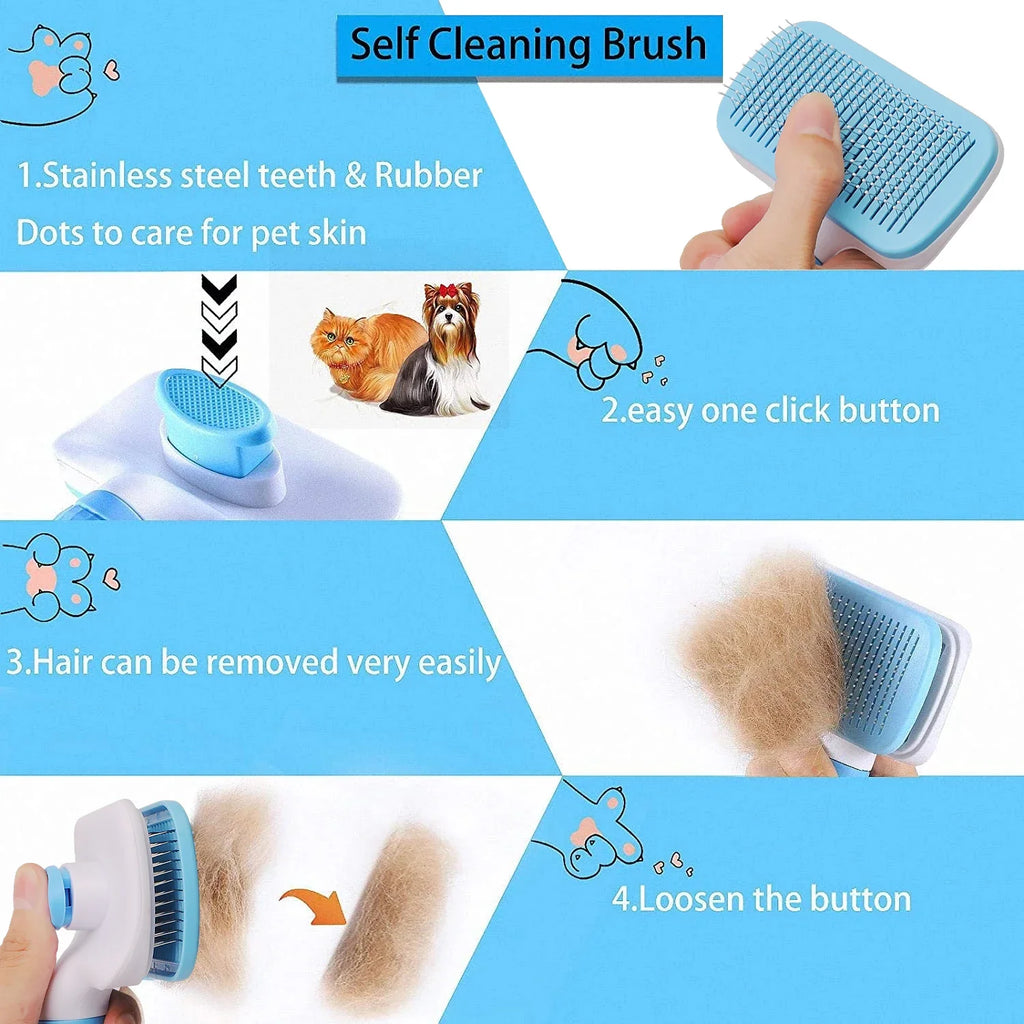 Dog & Cat Hair Remover Brush